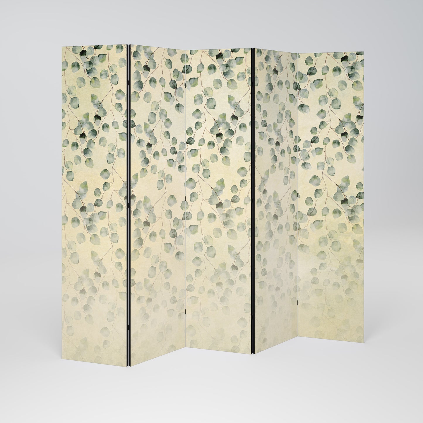 HIDDEN GARDEN TESSERACT Decorative 5-Panel Room Divider