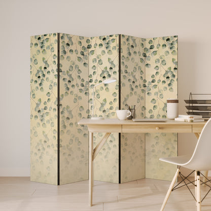 HIDDEN GARDEN TESSERACT Decorative 5-Panel Room Divider
