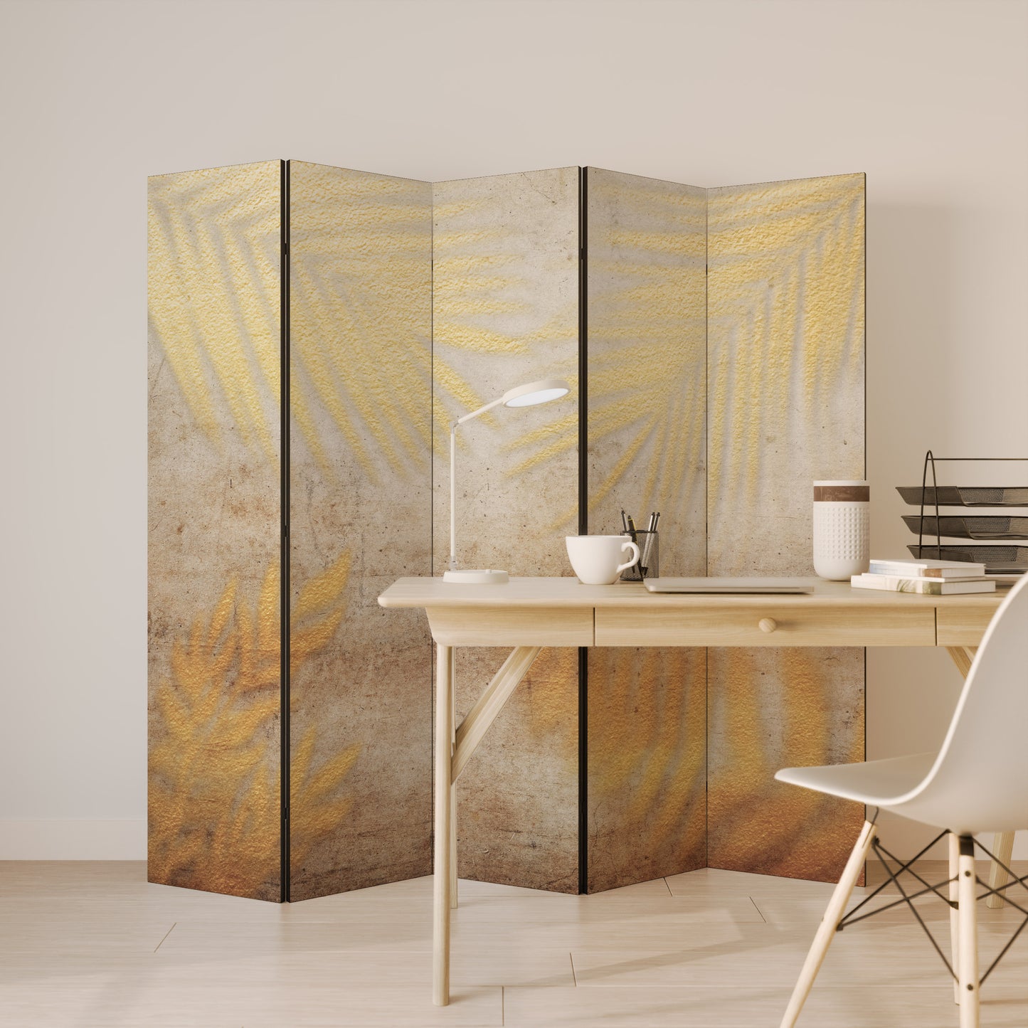 SUNSHADOW DREAMSCAPE Decorative 5-Panel Room Divider
