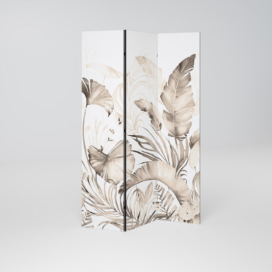 WILD TENDERNESS Decorative 3-Panel Room Divider