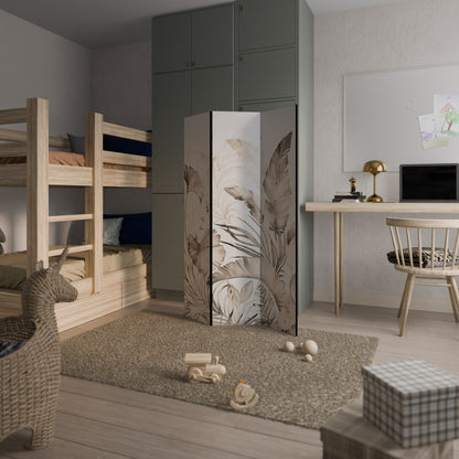 WILD TENDERNESS Decorative 3-Panel Room Divider