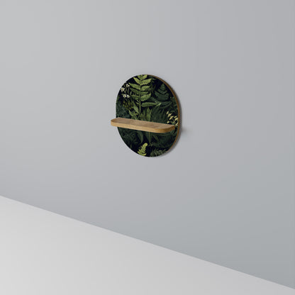 FOREST WONDERS Mensola Ovale Decorativa in Effetto Rovere