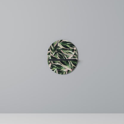 EERIE STROMANTHE Oval Art Shelf In Black Finish