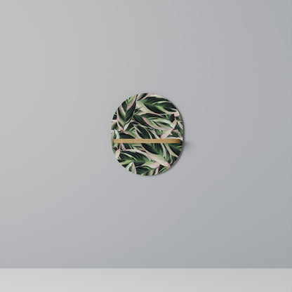 EERIE STROMANTHE Mensola Ovale Decorativa in Effetto Rovere