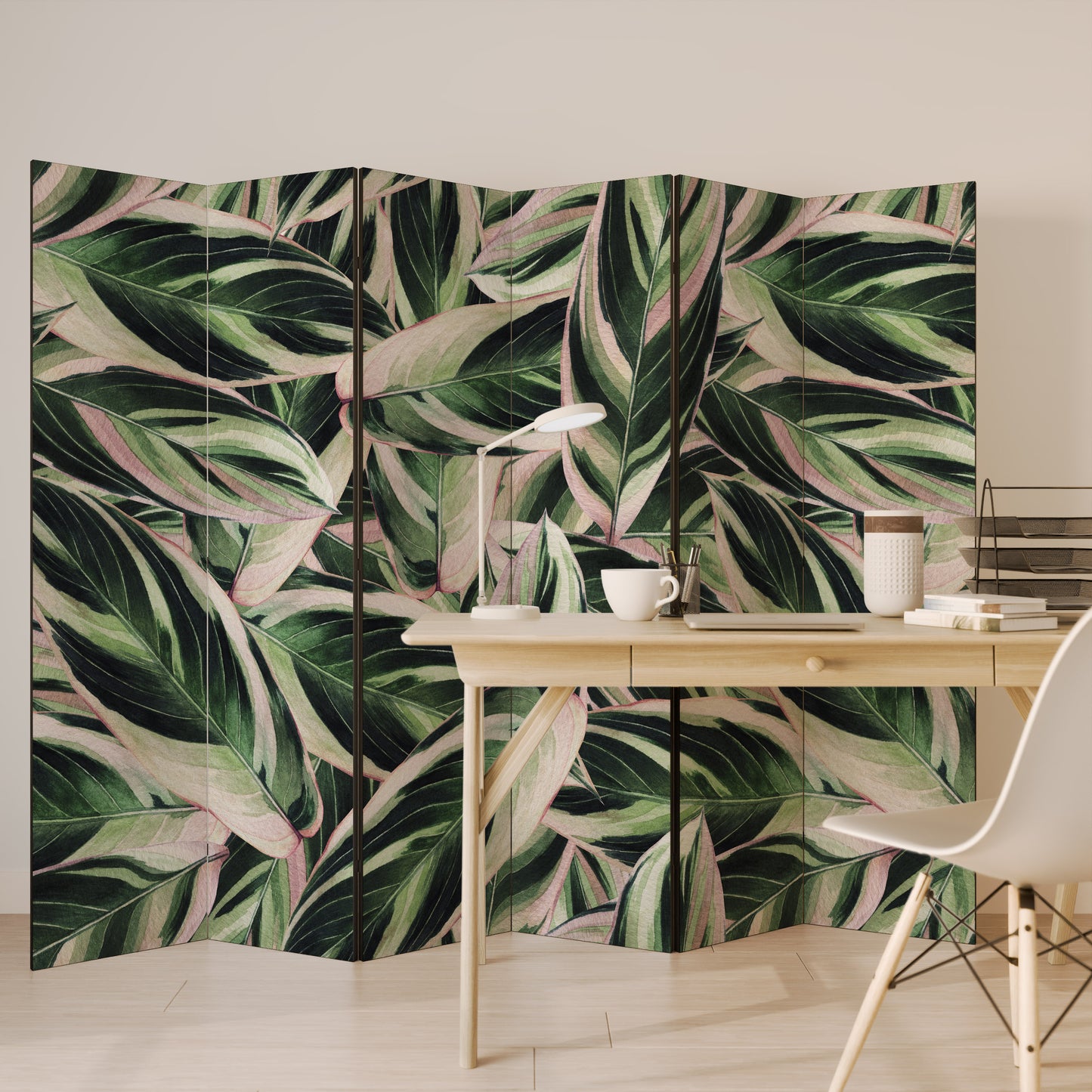 EERIE STROMANTHE Divisorio decorativo per ambienti a 6 pannelli