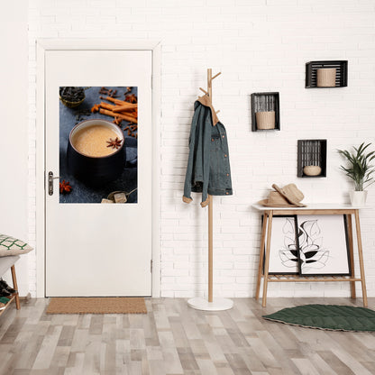 WARMTH IN A CUP Peel and Stick Vertical Poster