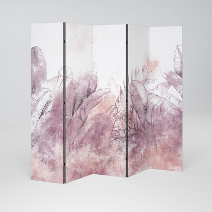 TROPICAL GLAM Decorative 5-Panel Room Divider