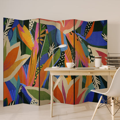 RAMPANT VEGETATION Divisorio decorativo per ambienti a 6 pannelli