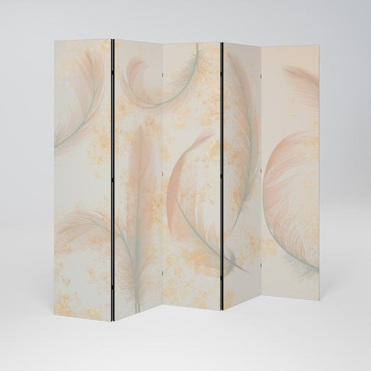 AURA OF LIGHT Decorative 5-Panel Room Divider