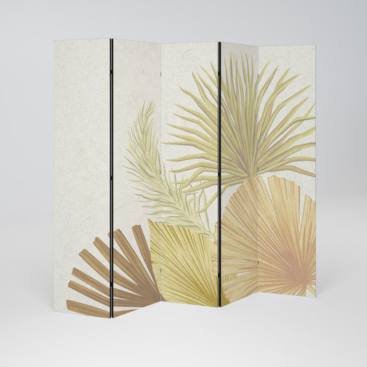 TROPICAL OUTBREAK Decorative 5-Panel Room Divider