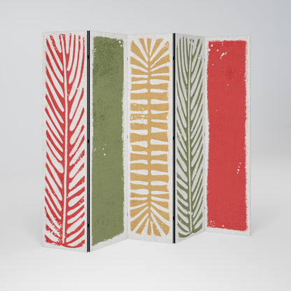 GREENERY WALK Decorative 5-Panel Room Divider