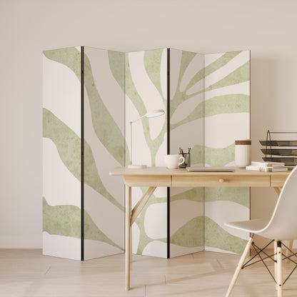BOTANICAL SPARK Decorative 5-Panel Room Divider