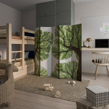 WILDERNESS DASH Decorative 5-Panel Room Divider