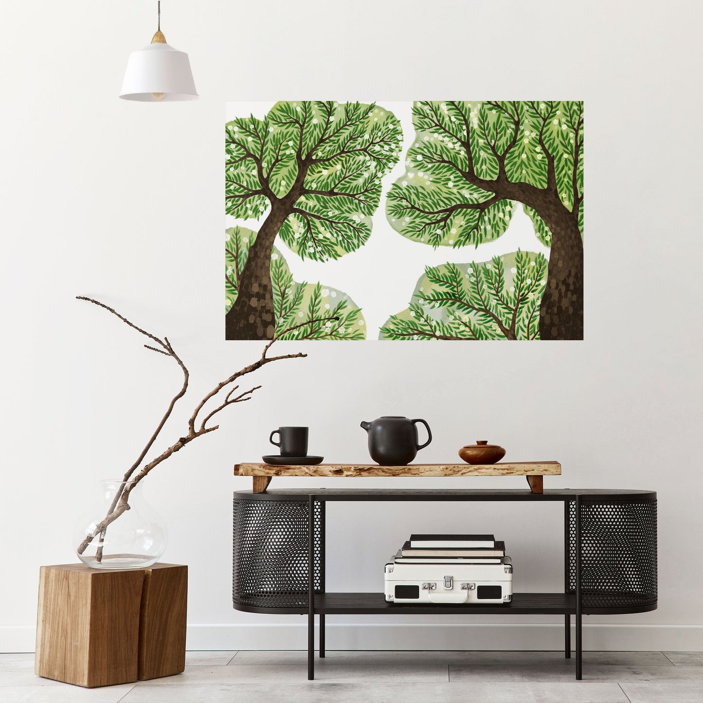 WILDERNESS DASH Peel and Stick Horizontal Poster