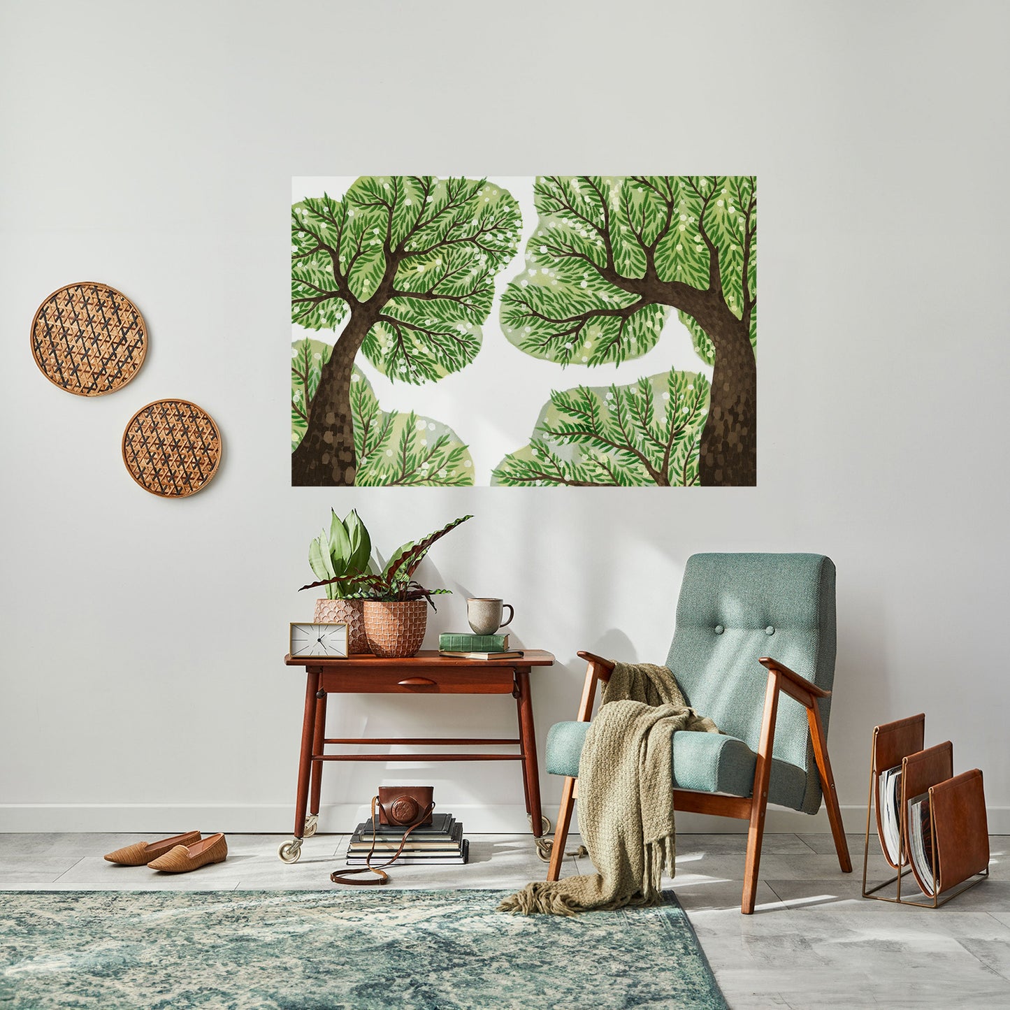 WILDERNESS DASH Peel and Stick Horizontal Poster