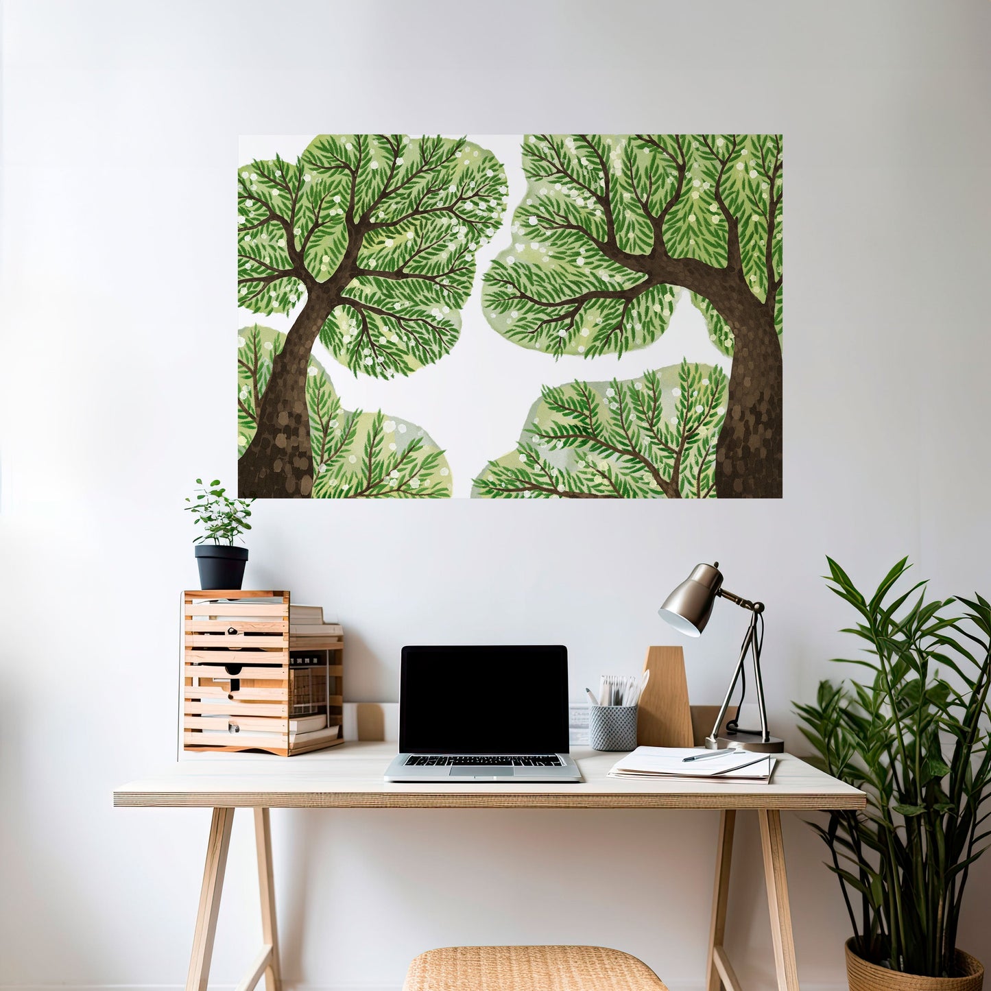 WILDERNESS DASH Peel and Stick Horizontal Poster