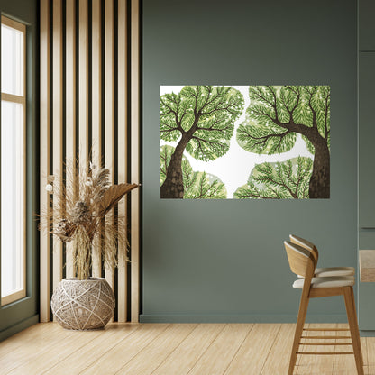 WILDERNESS DASH Peel and Stick Horizontal Poster