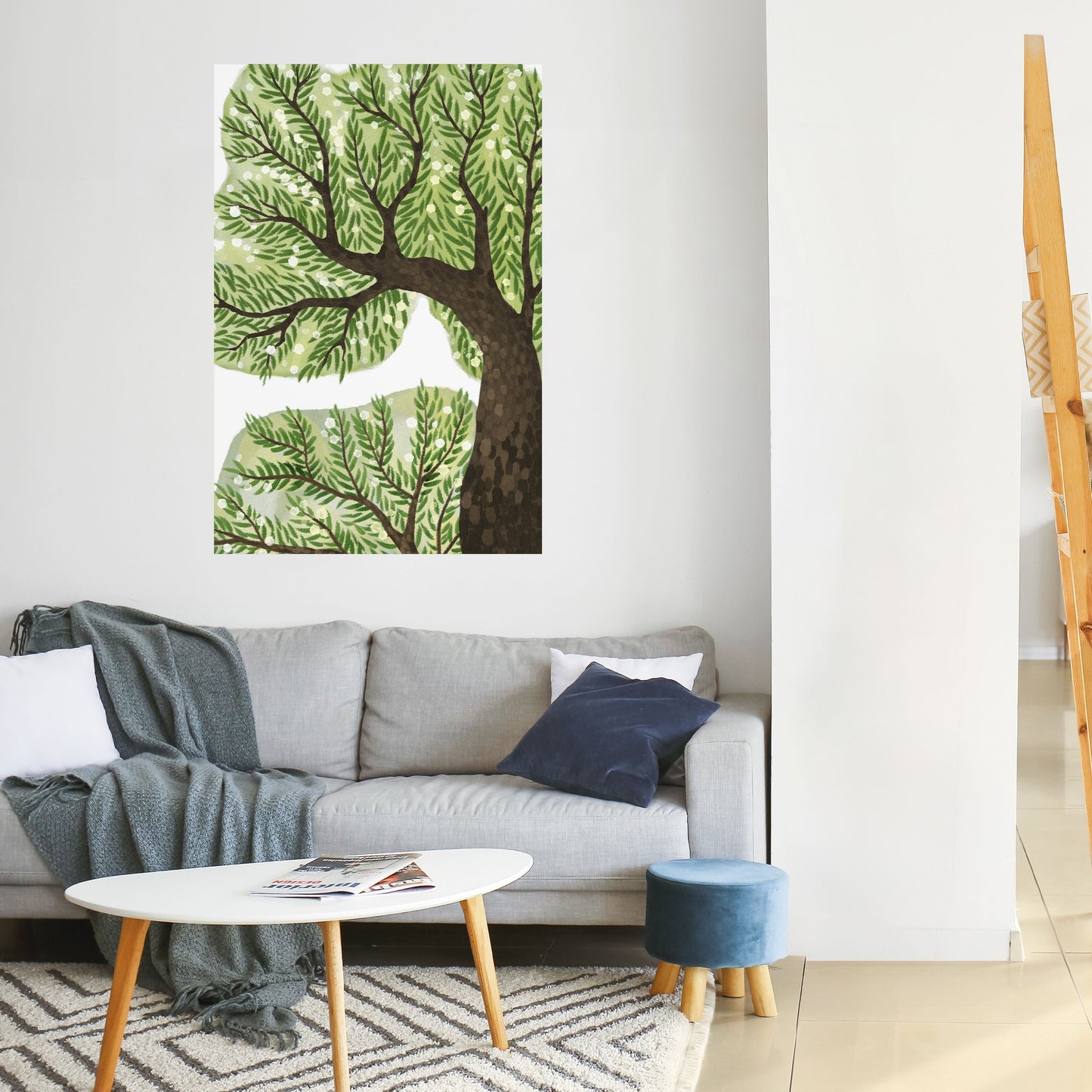 WILDERNESS DASH Peel and Stick Vertical Poster