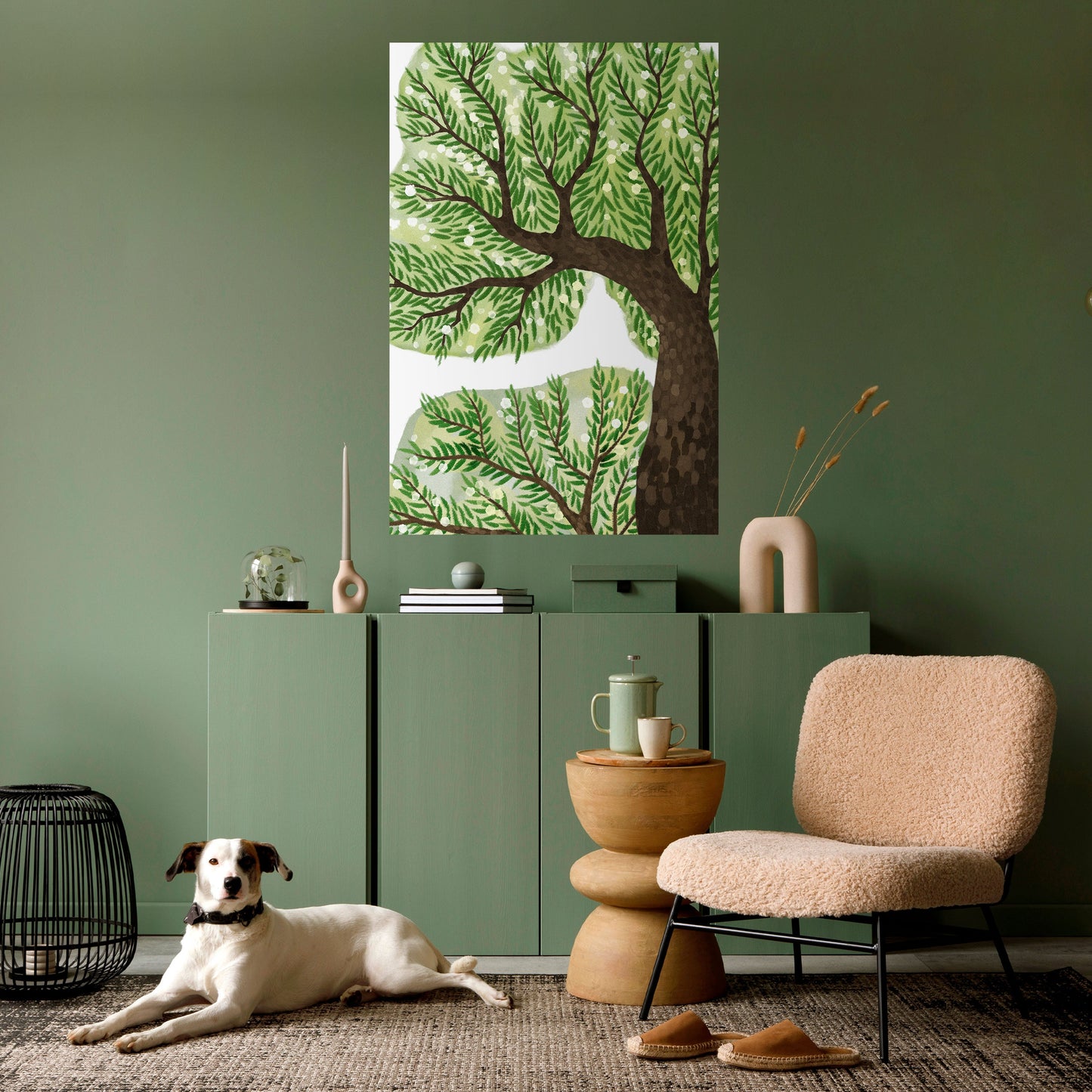 WILDERNESS DASH Peel and Stick Vertical Poster