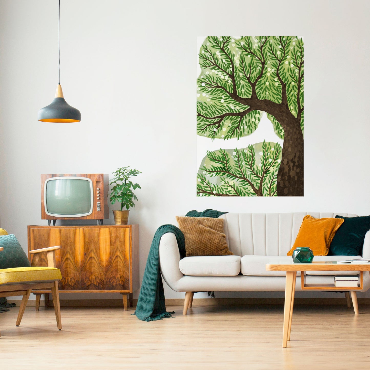 WILDERNESS DASH Peel and Stick Vertical Poster