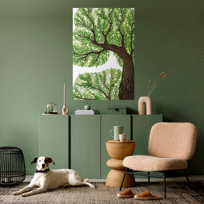 WILDERNESS DASH Peel and Stick Vertical Poster