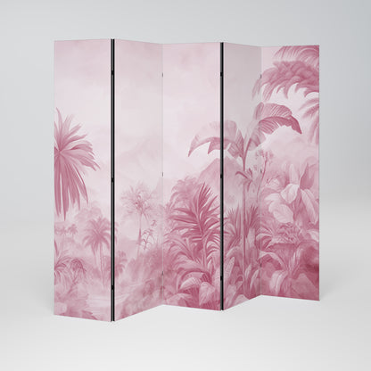 SWEET TROPICS Decorative 5-Panel Room Divider