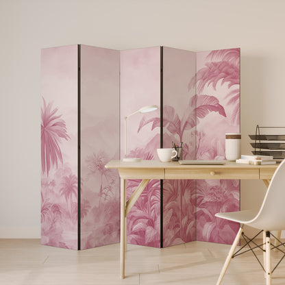 SWEET TROPICS Decorative 5-Panel Room Divider
