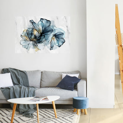 ELEGANTE AQUARELLE Poster orizzontale staccabile e attaccabile