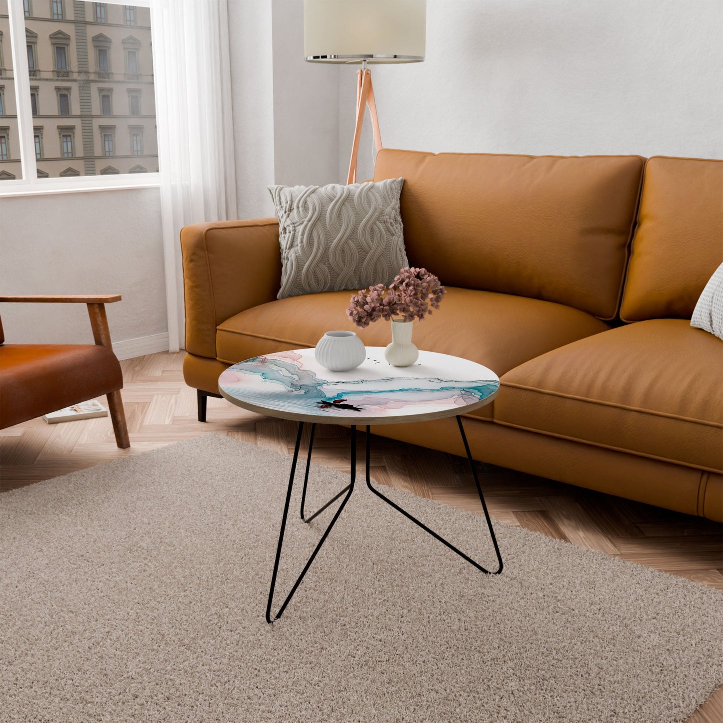 VELVET CROSSING Tavolino da Caffè Ø69