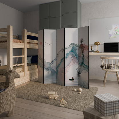 VELVET CROSSING Decorative 5-Panel Room Divider