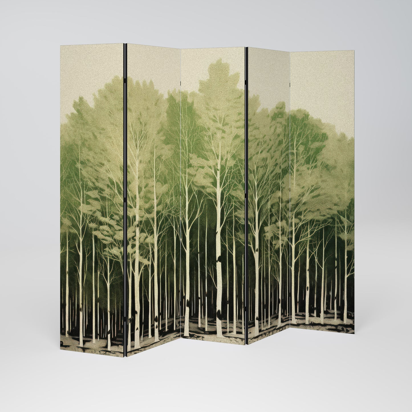 UNKNOWN NATURE Decorative 5-Panel Room Divider