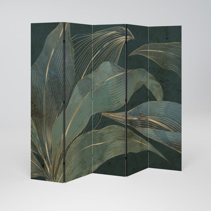ROYAL GREEN Decorative 5-Panel Room Divider