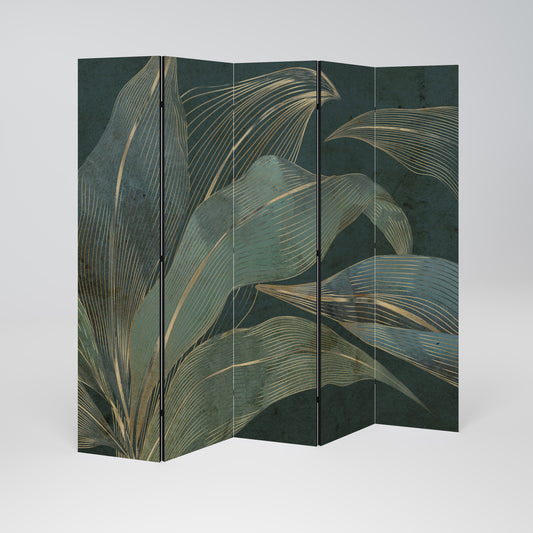 ROYAL GREEN Decorative 5-Panel Room Divider