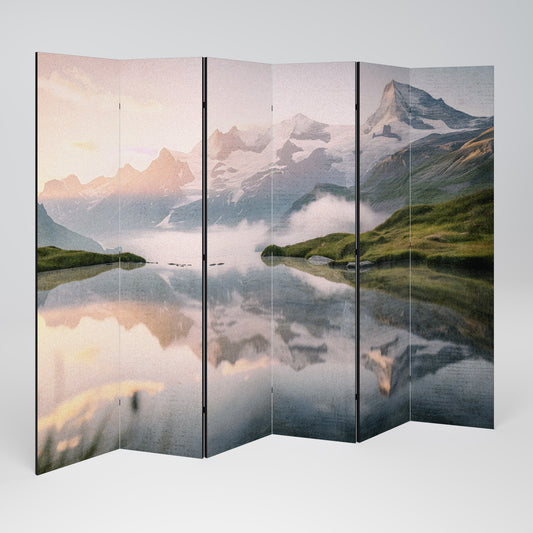 FOGGY HORIZON Divisorio decorativo per ambienti a 6 pannelli