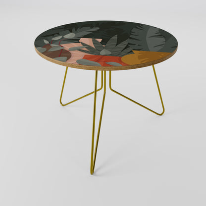 TROPICAL COMPOSITION Tavolino da Caffè Ø69