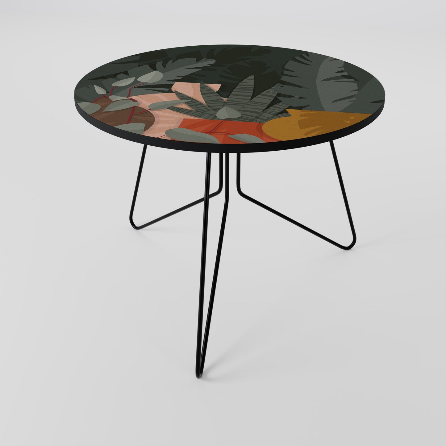 TROPICAL COMPOSITION Tavolino da Caffè Ø69
