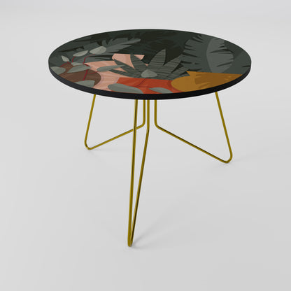 TROPICAL COMPOSITION Tavolino da Caffè Ø69