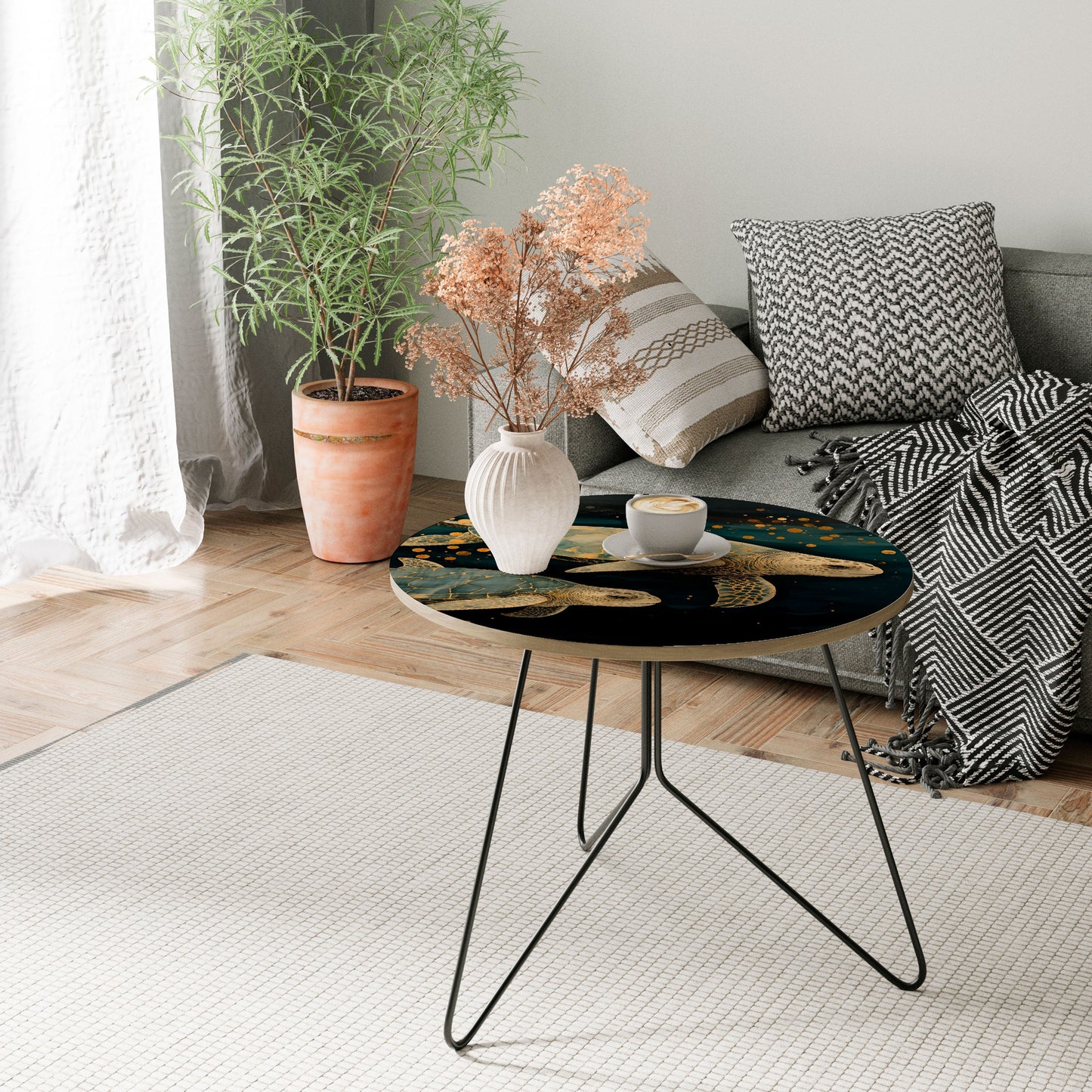 SERENE JOURNEY Tavolino da Caffè Ø69