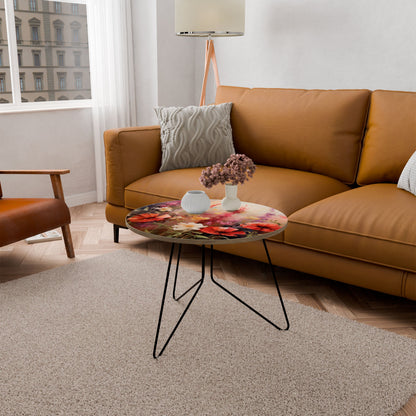 VIBRANT BLOOM SYMPHONY Tavolino da Caffè Ø69