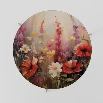VIBRANT BLOOM SYMPHONY Tavolino da Caffè Ø69