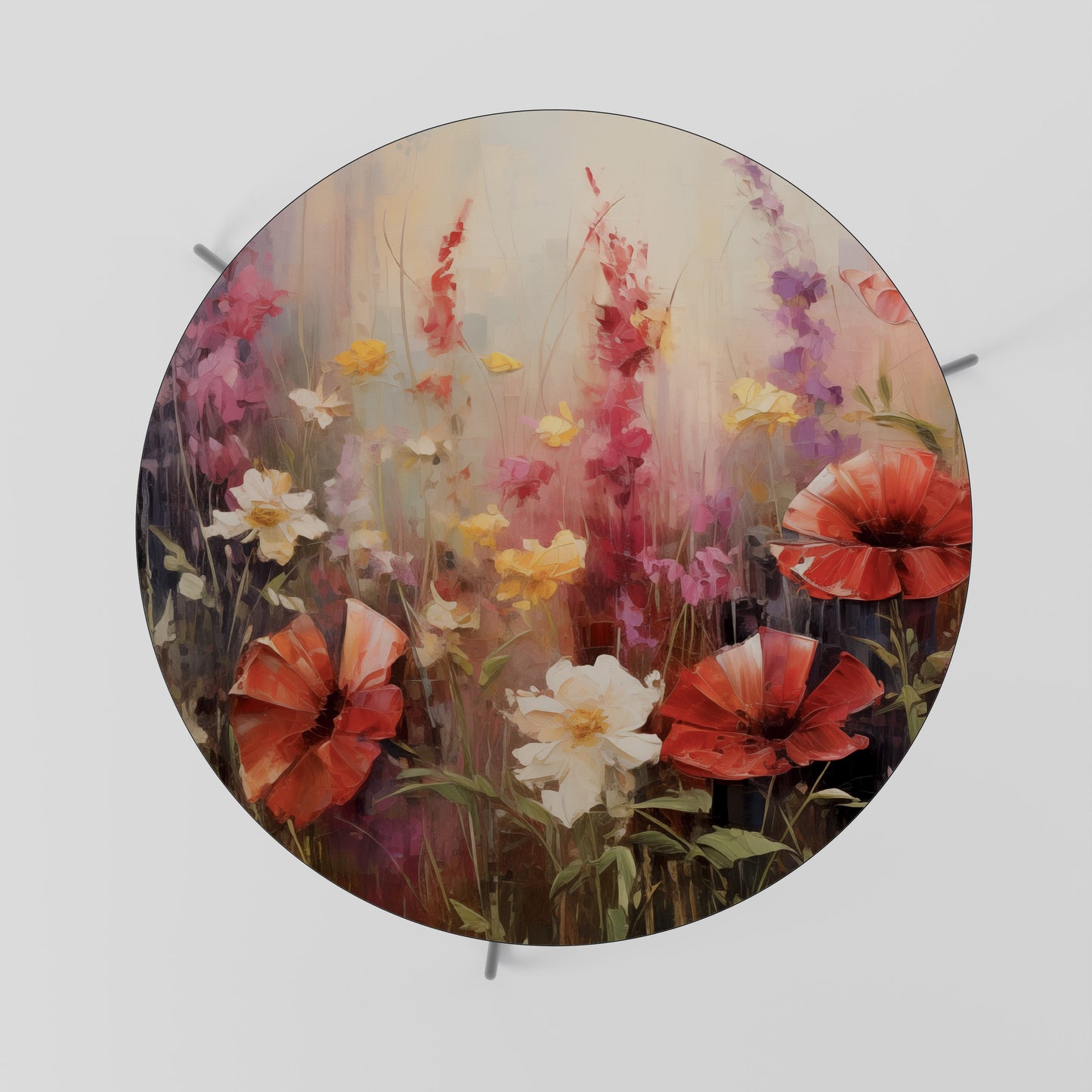 VIBRANT BLOOM SYMPHONY Tavolino da Caffè Ø69