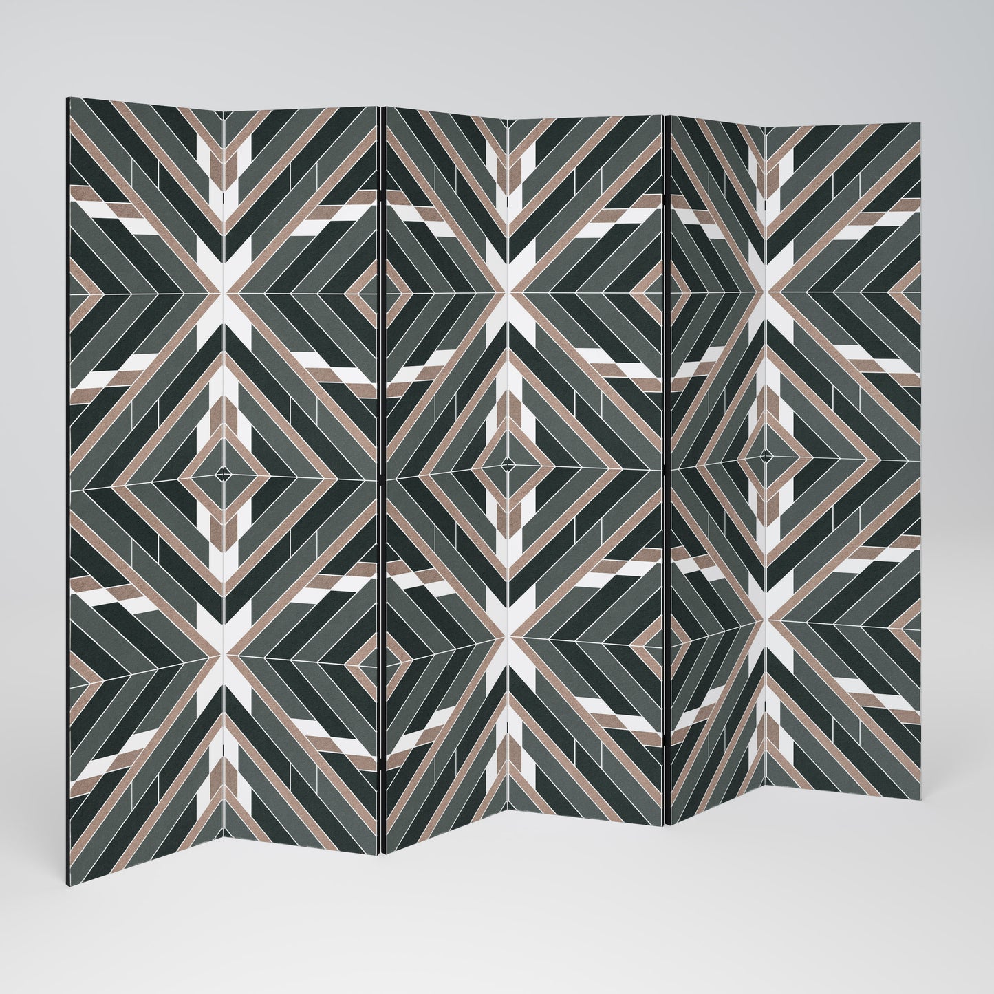 DIMENSION DELIGHTS Divisorio decorativo per ambienti a 6 pannelli