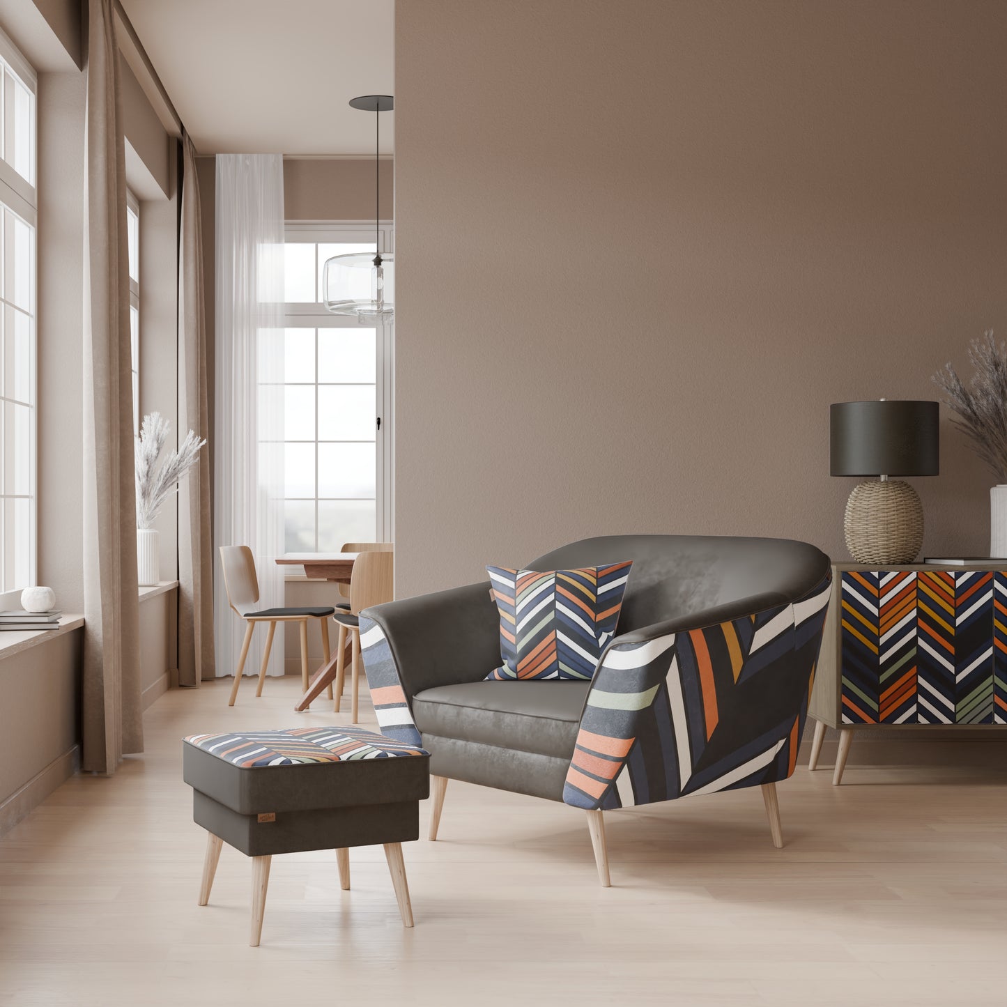 VIBRANT PATCHWORK AURORA Poltrona