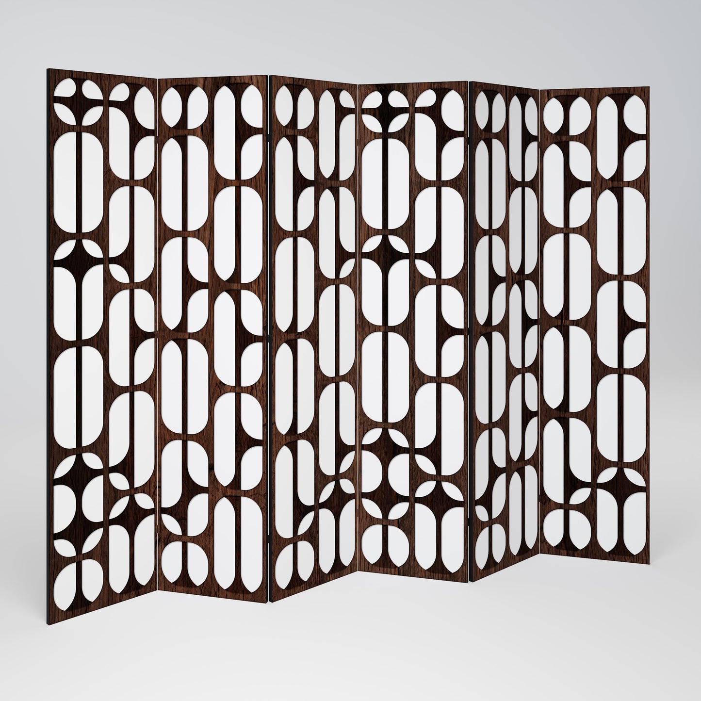 ARTISTIC SPACE HARMONY Divisorio decorativo per ambienti a 6 pannelli