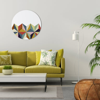 TESSELATE TREASURES Round Wall Art