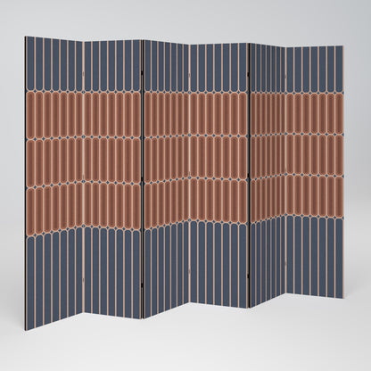 HYPNOTIC GATE - Divisorio decorativo per ambienti a 6 pannelli