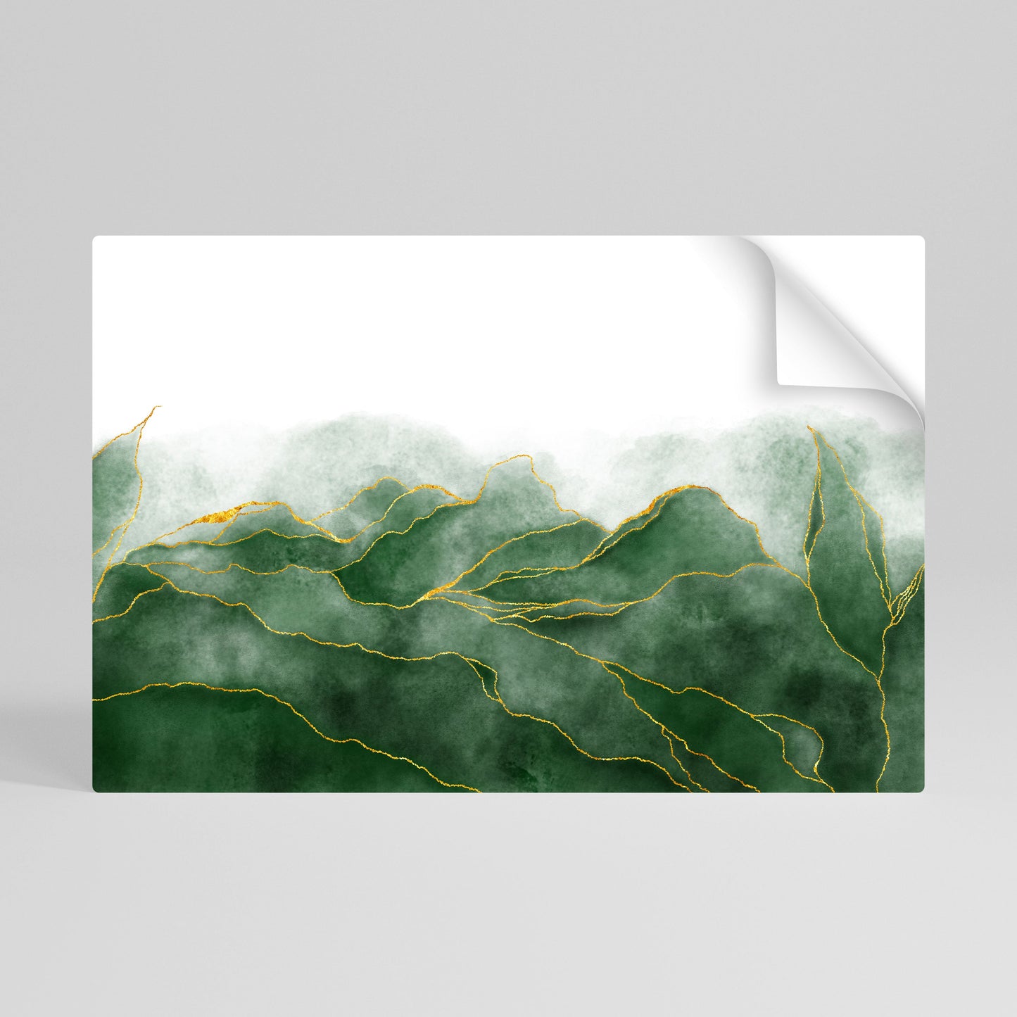 EXPENSIVE NATURE Peel and Stick Horizontal Poster