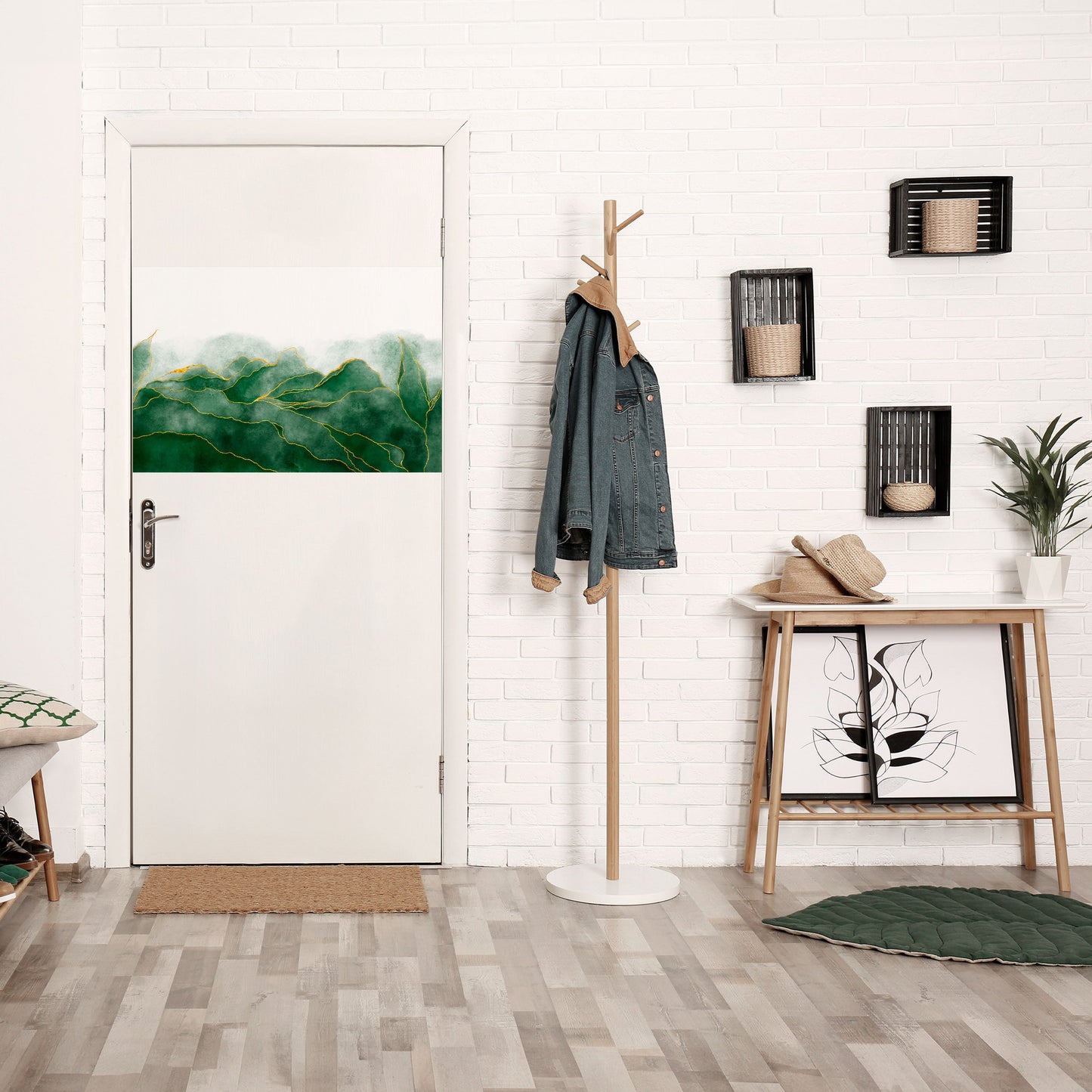 EXPENSIVE NATURE Peel and Stick Horizontal Poster