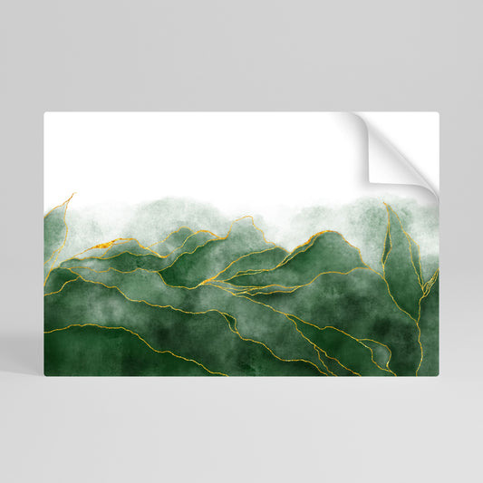 EXPENSIVE NATURE Peel and Stick Horizontal Poster
