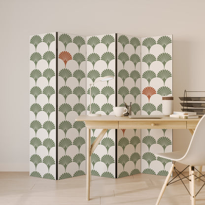 VIVID VALOR Decorative 5-Panel Room Divider